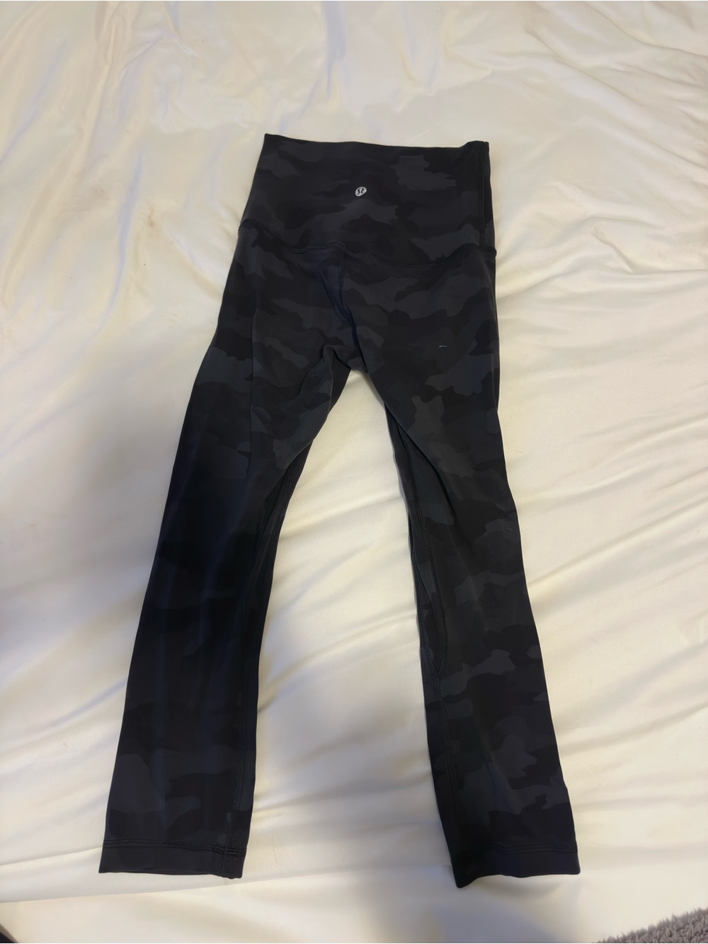 lululemon athletica Black Camo High-Rise Leggings